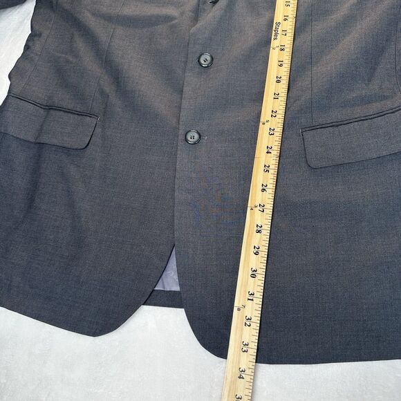 Loro Piana Franco Capucci New Zealand Merino Wool Super 130's Sports Coat Sz 48 - Picture 11 of 13